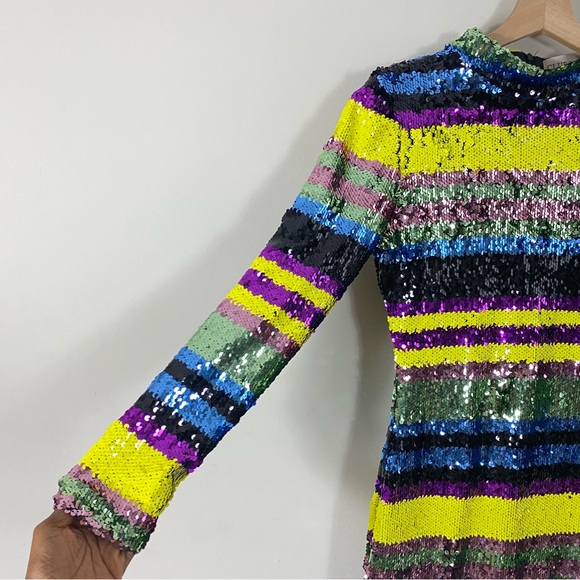 Club L London Multicolor Sequin Mini Dress - Picture 11 of 16